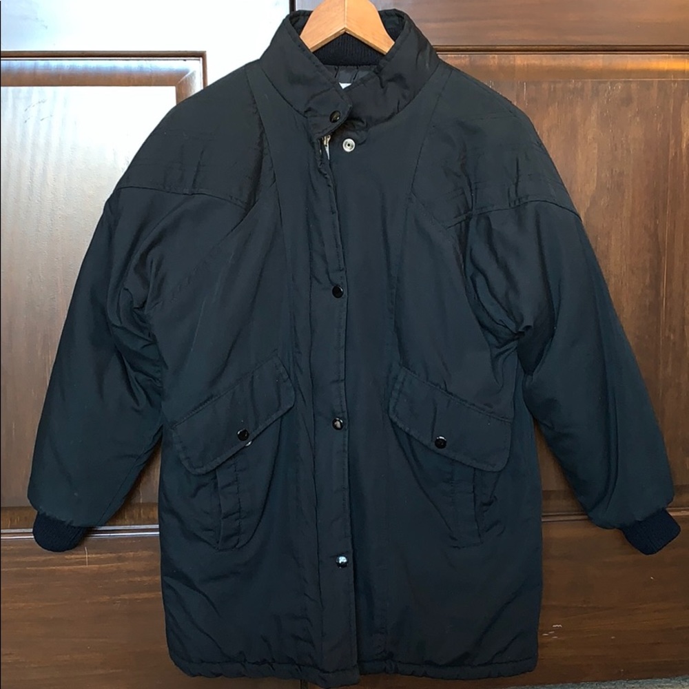 Medium Weight Black Jacket Size 4